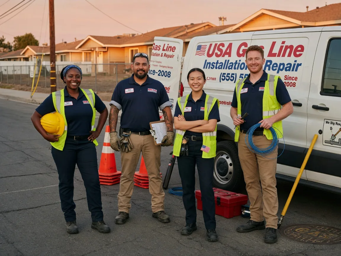 Gas Line Installation company in Keysville, VA